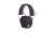 AXIL TRACKR Blu  Bluetooth Tactical Earmuff  Matte Finish  Black  2 AAA Batteries Included TRACKRBT-B
