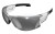 Mechanix Wear Type-N Safety Glasses  Black Frame with Silver Lens VNS-11AD-PU