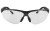 Walker's Elite  Shooting Glasses  5 Position Adjustment  Polycarbonate Lenses  Clear  One Pair GWP-XSGL-CLR