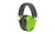 Walker's Passive  Earmuff  Padded Headband  Folding  Hi Viz Green GWP-DCPM-HVG