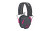 Walker's Razor  Electronic Earmuff  Black/Pink  1 Pair GWP-RSEM-PNK