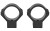 Talley Manufacturing Light Weight Ring/Base Combo  30mm Med  Black  Alloy  Tikka T3/T3-X  Knight MK-85 740714