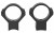 Talley Manufacturing Light Weight Ring/Base Combo  30mm High  Black Finish  Alloy  Fits Howa 1500  Weatherby Vanguard 750734