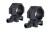 Trijicon Scope Rings  30mm Medium  Q-LOC  Fits Picatinny  Anodized Finish  Black AC22065