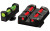 Hi-Viz Litewave Front & Rear Sight Set  Fits All Glocks  Front Sight Includes Green Red White Litepipes  Rear Sight Includes Green Red Black Litepipes GLT178