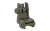Magpul Industries MBUS 3 Back-Up Rear Sight  Rapid-Select Rear Aperture System  Ambidextrous Push-Button Deployment  Fits Picatinny Rails  OD Green MAG1167-ODG