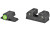 XS Sights R3D Night Sights  Green Front Dot  Fits Sig P320  P365  P225  P226  P229  Springfield XD  XDm & XDs  FN 509  Steel/Blued SI-R015P-6G XS Sights R3D Night Sights  Green Front Dot  Fits Sig P320  P365  P225  P226  P229  Springfield XD  XDm & XDs  FN 509  Steel/Blued SI-R015P-6G