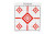 Action Target SI-13  Advanced Rifle Sighting Target  1.047 Inch Grid Pattern  Black/Red  14"x15"  100 Per Box SI-13-100