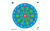 Allen Company Plinking the Day Away EZ Aim  Paper Target  9 Pack  12"x12"  Assorted Colors 15638