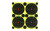 Birchwood Casey Shoot-N-C Target  Round Bullseye  3"  240 Targets BC-34375