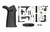 Aero Precision AR15 MOE Lower Parts Kit - Black - APRH100964