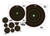 Birchwood Casey Dirty Bird Multi-Color Splattering Targets 12" Target - 10 Targets - BC-35830