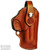 Bond Arms Premium Leather Holster RH 3.5" Tan with White Stitching - H-RT-350-TN-R-CP