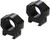 Burris Steel XTR Signature Scope Ring Set with Pos-Align Offset Inserts 1" 1.00" Height - Matte - 420231