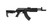 Crosman Full Auto CO2 Powered BB Rifle Black - CAK1