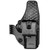 Fobus Handgun Holster OWB Paddle IWB Clip Wing & Sweatguard Appendix for Glock 26 & 27 Gen 1-4 Black Ambi - APN26JPWG