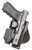 Fobus for Glock 17/22/31 Tactical Roto Paddle Holster w/ Laser Light - GLT17RP