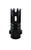 Gemtech Quickmount Flash Hider 5.56mm Carbon Cutting 1/2-28 Thread - 12145