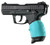 Hogue Handall Jr. Small Size Grip Sleeve Aqua - 18004