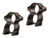 Leupold 2-Piece Rifleman Detachable See-Thru Aluminum Rings - 1" High Matte - 55880