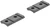Leupold 2-Piece Rifle Base Cross-Slot (Weaver Style) QRW Nosler M21 Matte - 183481