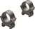 Leupold 2-Piece Precision-Fit PRW2 Weaver-Style Permanent Rings 1" Medium - Matte Black - 174081