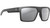Leupold Becnara Sunglasses Matte/Gloss Black with Shadow Grey Flash - 179102