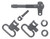 Uncle Mike's Rifle 1" Swivel - Remington 742 - ADL Only - 11812