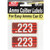 MTM Ammo Caliber Labels .223 Rem Red 8/ct - CL223