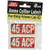 MTM Ammo Caliber Labels 45 ACP Red 8/ct - CL45ACP
