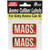 MTM Ammo Caliber Labels MAGS Red 8/ct - CLMAGS