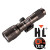 Streamlight ProTac Rail Mount HL-X  Weapon Mounted Light - 1000 Lumens Dual Fuel Black - 88066
