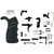 TacFire AR-15 Lower Parts Kit / A2 Grip (Made in the USA) - LPK01-USA