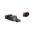Trijicon HD XR Night Sights Set for Glock Large Frames Green with Orange Front and Black Rear - GL604-C-600841