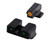 Truglo Tritium Pro Night Sight Set for S&W EZ 380 Green with Orange Front Green Rear - TG231MP3C