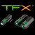 Truglo TFX Tritium/Fiber-Optic Day/Night Sights Fits KAHR Arms K MK P PM T &TP Models with New Dovetail (Post 2004) White Outline Front/Rear Green - TG13KA1A