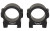 Warne Vapor 2-Piece Horizontal Scope Rings 1" Low Matte - V600M