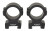 Warne Vapor 2-Piece Horizontal Scope Rings 1" High Matte - V602M