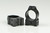 Warne Maxima Fixed (16mm Dovetail) Scope Ringmount with Grooved Receiver Fits CZ527 1" Medium Matte - 1B1M