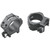Weaver 4-Hole Skeleton Aluminum Scope Rings - Matte - 30mm Low - 48364