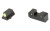 XS Sight Systems R3D 2.0 Suppressor Height Night Sights for Glock 42/43/43x/48 Green Front with Black Rear - GL-R206P-6G