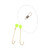 Eagle Claw 018-6 Perch Rig Size 6 - Gold Hooks - 018-6