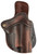 1791 Gunleather ORPDH23VTGR Paddle Holster Optic Ready OWB Size 2.3 Vintage Leather Paddle Fits Glock 17 Fits Walther PPQ Right Hand - ORPDH23VTGR