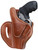 1791 Gunleather RVHX2SCBRR RVHX2S  OWB Size 02S Classic Brown Leather Fits Up to 3 Barrel KLFrame Belt Slide Right Hand - RVHX2SCBRR