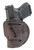 1791 Gunleather 4WH3SBRR 4Way  IWBOWB Size 03 Signature Brown Leather Belt Clip Compatible wGlock 26Ruger LC9SW MP Shield2.0 940 Right Hand - 4WH3SBRR