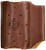 1791 Gunleather ACDUOCHNA EDC Action Clip Duo OWB Chestnut Leather Belt Clip Ambidextrous - ACDUOCHNA