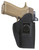 1791 Gunleather PNIWB5BLKL Premium Nylon  IWB Size 05 Black Ballistic Nylon ClipOn Left Hand - PNIWB5BLKL