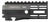 Aero Precision APRA500708A Atlas ROne Handguard 4.80 MLOK Black Anodized Aluminum Full Length Picatinny Top Mounting Hardware Included for M4E1AR15 - APRA500708A