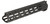 Aim Sports USAS002 Wraith Handguard  13.50 MLOK Style with Black Anodized Finish for AR15 M4 - USAS002