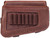 Allen 8519 Westcliff Buttstock Cartridge Carrier 7rd Capacity Leather Rifle Buttstock Mount Features Raised Cheek Piece - 8519